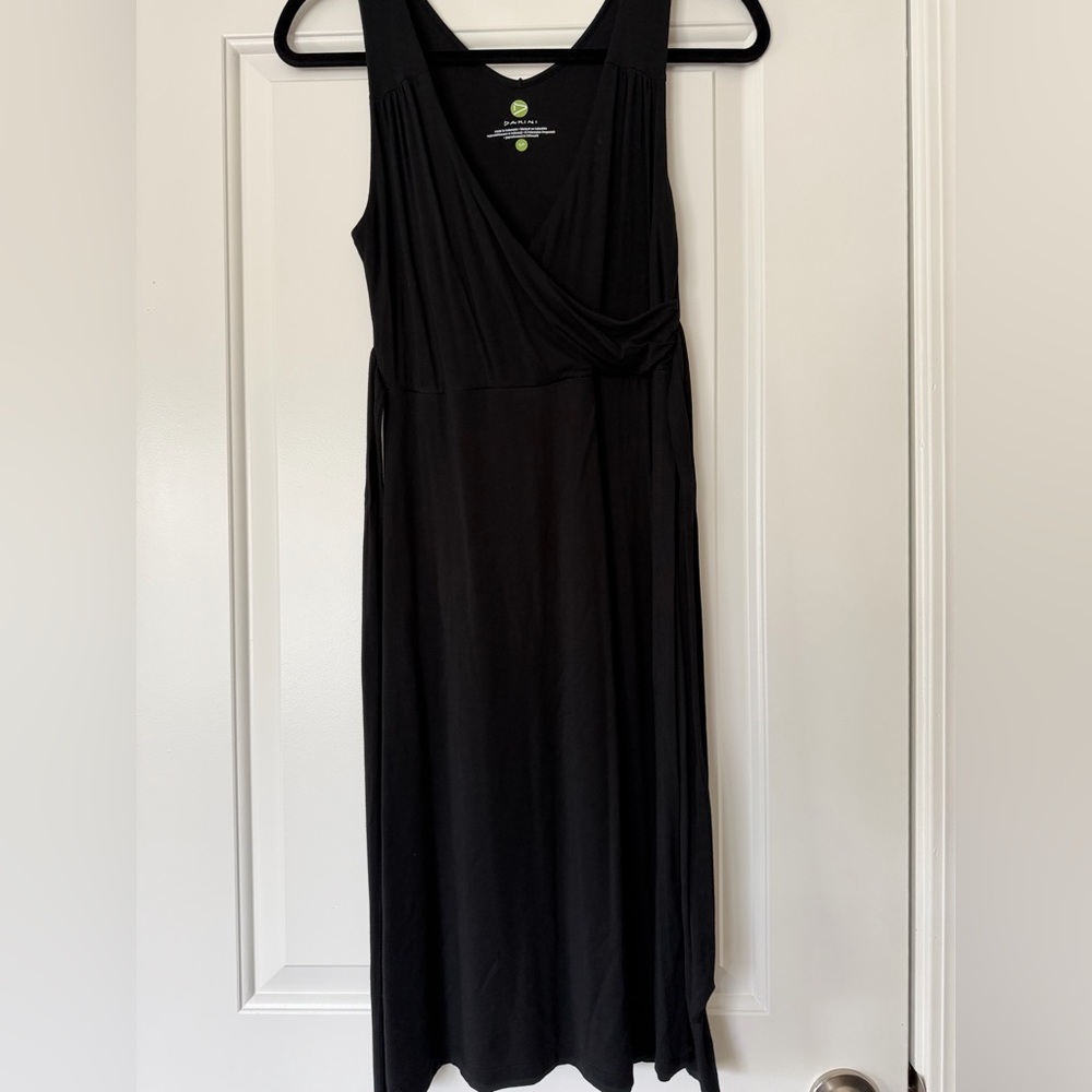 Dakini wrap modal knit dress